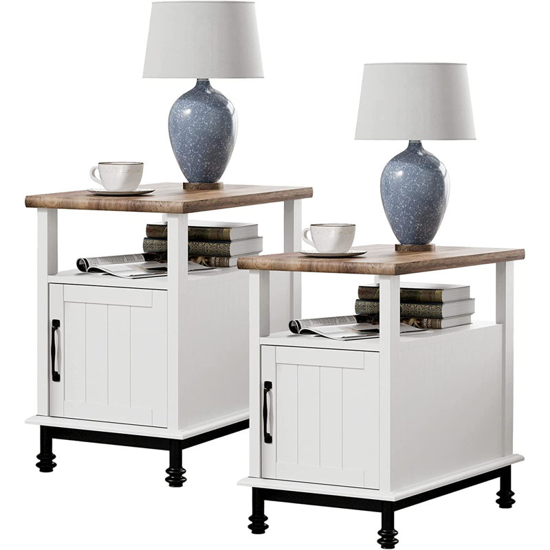 August Grove® Antario 4 Piece Living Room Table Set & Reviews Wayfair